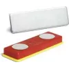 DURABLE självhäftande magnet-set, 10 st, 20 x 20 mm, flexibla magnetrutor 891700