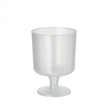 PAPSTAR flergångs rödvinsglas PP, 0,2 L, genomskinligt, 10-pack, polypropen, diameter: 72 mm, höjd: 100 mm - 1 st (89728)