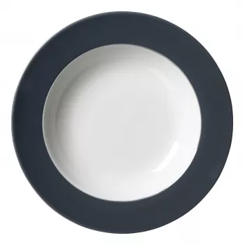 Ritzenhoff & Breker Doppio antracit sopptallrik 220 mm porslin, 6-set 430219
