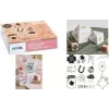 HEYDA motivstämpel-set lycka, genomskinlig låda, trästämplar, olika storlekar och mönster, 1 set (204888666)