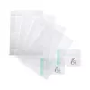 DURABLE CRYSTAL SIGN reservfolier, 148 x 148 mm, transparent, 10 blad (483219)