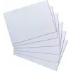 Herlitz kartotekskort DIN A4, linjerade, vita, 170 g/m², träfria, blå linjering, dubbelsidiga (10621282)
