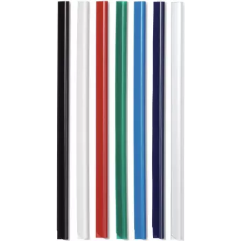 DURABLE DURACLIP A4 klämlister 6 mm transparent (50-pack) 293119