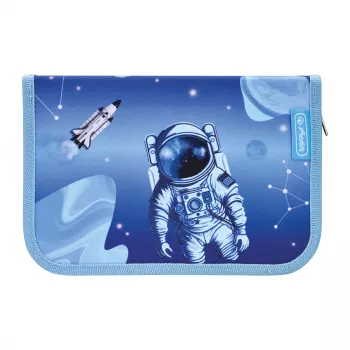 herlitz Cosmic Explorer pennfodral, 31 delar, polyester, 205 x 140 x 38 mm, 2 lock, rymddesign 400197095