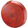 FISCHER cykel-LED-blinkersäkerhetslampa med klipsfäste för kläder, väskor och ryggsäckar, svart (85467)