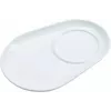 Ritzenhoff & Breker BIANCO ovala porslinsunderlägg, 125 x 180 x 20 mm, vit, 6 st 425895
