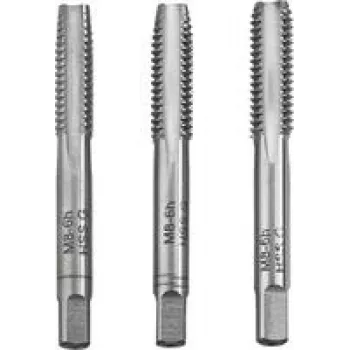 KWB 443304 handgängsnittsset M4 x 0,7 mm DIN 352 HSS, 3 delar