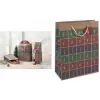 SIGEL GT044 julklappspåse med utstansning, liten, brun kraftkartong 157 g/m², 1 st