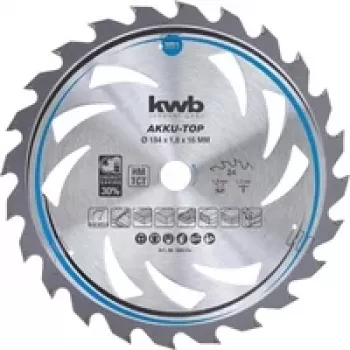 kwb 586154 hårdmetallklinga 184 x 16 x 1,2 mm, 24 tänder