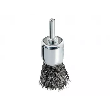 Metabo koppborste 25x0,3 mm / 6 mm skaft, korrugerad ståltråd, 20 000 v/min 630554000