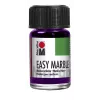Marabu Easy Marble marmoreringsfärg, 15 ml, ametist 081, snabbtorkande, för doppmarmorering 13050039081