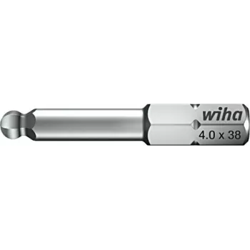 Wiha 7017 Z magnetisk bithållare, 1/4 inch sexkant, 38 mm, DIN 3126/ISO 1173, stål 70170040