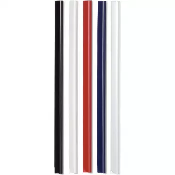 DURABLE klämlister A4 3 mm, 50-pack, svart 293001