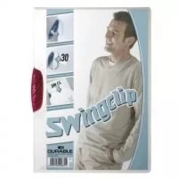 DURABLE SWINGCLIP 30 A4 transparent klämma (25-pack) 226035