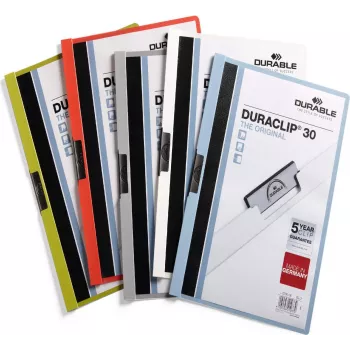 DURABLE DURACLIP 30 A4 klämma blå (25-pack) 220057