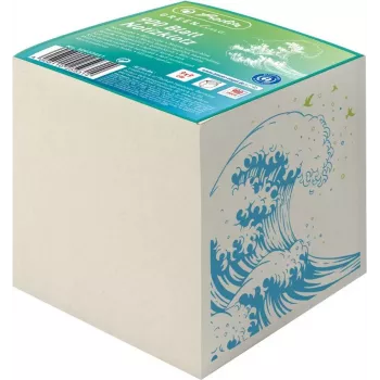 Herlitz 50033461 icke-klibbiga etiketter 900 etiketter grå rektangulär