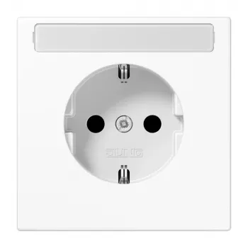 JUNG LS 1520 BFKINA WW Schuko-uttag typ F alpinvit
