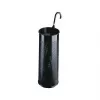 Durable rund metallparasollfot, 28,5 L, svart (335001)