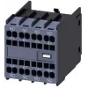 Siemens hjälpkontaktblock 3RH2911-2GA31, 1 S + 1 Ö, skruvanslutning, frontmontage