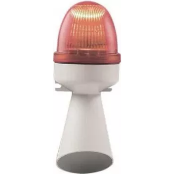 Grothe kombinationssignalhorn orange HUPE WL 6311 24V DC (31341)
