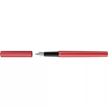 Pelikan Ineo Elements reservoarpenna, eldröd, matt eloxerad metall, polerad stålspets M, 1 st (300009909)