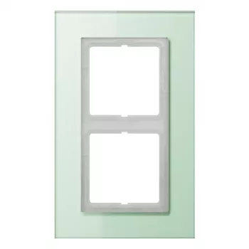 JUNG LSP 982 GLAS glasram 2-fack, LS PLUS, 115 x 186 x 11 mm