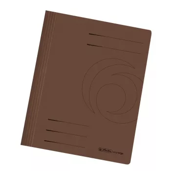 10 herlitz arkivmappar papp brun DIN A4 10900223