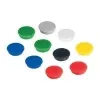 FRANKEN HM38 09 häftmagnet, 1500 g, 38 mm, rund, vit, plastkåpa, lackerad, 1 st