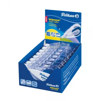 Pelikan blanco Maxi korrigeringsrulle, 4,2 mm x 10 m, lösningsmedelsfri, vit 340315
