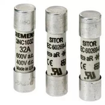 SIEMENS SITOR cylindrisk säkring 80A 660V AC/700V DC gR 22x58mm (3NC2280)