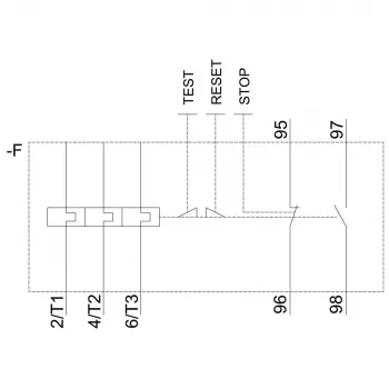 SIEMENS SIRIUS 3RU2126-1KB0 termiskt överlastskydd 9,0-12,5A klass 10, skruvklämmor, 1NO+1NC