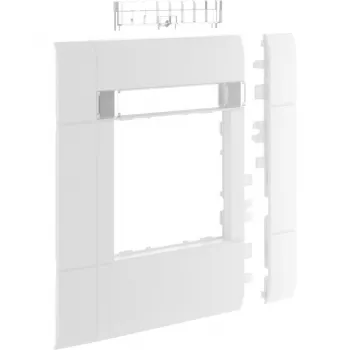 Hager modulramtäckning GR1202A9016, trafikvit, 2 rader, 120 mm