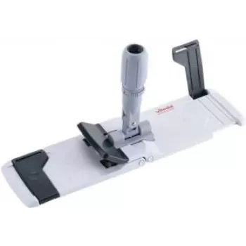 Vileda klämhållare 101343 101200 fällbar mopphållare för UltraSpeed Pro, 40 cm, grå/röd