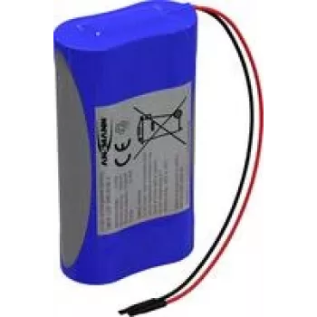 ANSMANN 1S2P Li-Ion batteripack 2x 18650 med kabel 3,6 V 7000 mAh 2447-3033-20