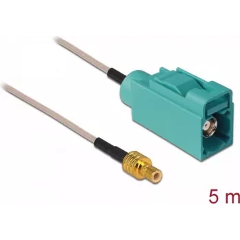 Delock antennkabel SMB-hona till FAKRA Z-hona RG-316 5 m svart 88671