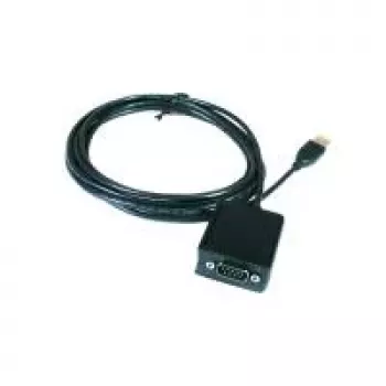 EXSYS EX-1302IS USB till RS-232 seriell adapter, FTDI-krets, 0,8 m kabel, svart