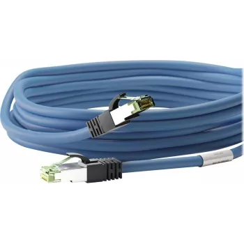 Wentronic Goobay CAT 8.1 patchkabel, S/FTP (PiMF), blå, 5 m, LSZH, koppar, 24 AWG 45662