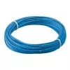 Wentronic Goobay isolerad ledning, blå, 10 m, 1 ledare, 18 x 0,1 mm, 0,14 mm², 26 AWG 55039