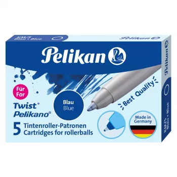 Pelikan kulspetspennepatroner 5-pack blå (824705)