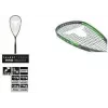 TALBOT TORRO squashracket Pro 6000, svart/grön, offensiv, Y-konstruktion, 1 st (251006)