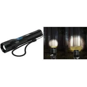ANSMANN Adventure TA1800RF uppladdningsbar LED-ficklampa, 1800 lumen, USB-C, svart 1600-0763