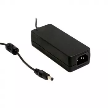 MEAN WELL GST60A48-P1J 60W 48V AC/DC skrivbordsnätaggregat med 2,1x5,5mm DC-kontakt