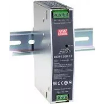 MEAN WELL DDR-120B-24 DIN-skenenätaggregat 120W 24V 5A