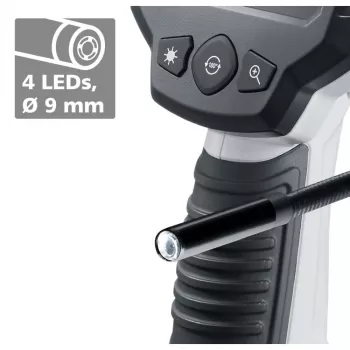 Laserliner 082.252E inspektionskamera med 9 mm sond och 2,7 inch TFT-display