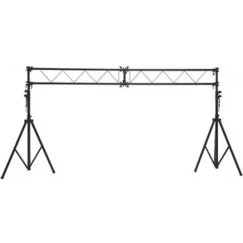 Eurolite Show Stand III trussystem med trebensstativ, 50 kg lastkapacitet, 300 cm bredd, svart 59007030
