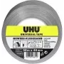 UHU universellt vävtejp, 48 mm x 50 m, grå, extra stark, polyesterbelagd, 1 rulle 46615