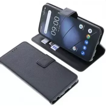 DIVERS book-style fodral för Gigaset GS4, svart med stativfunktion 21979181