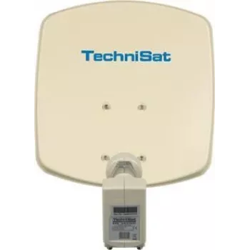 TechniSat DigiDish 33 parabolantenn med Universal Twin LNB, beige 1033/2882