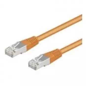 Wentronic 93460 Cat5e F/UTP patchkabel, RJ45 kontakt till RJ45 kontakt, 0,5 m, grå EAN:4040849934605