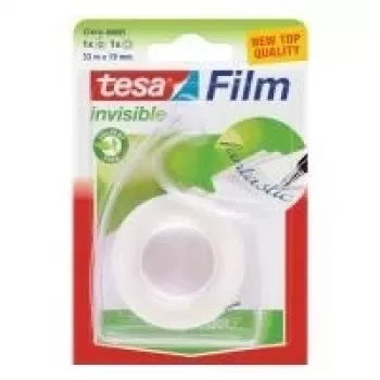 tesa film + handavrullare set, matt-osynligt tejp 19 mm x 33 m, PP-film, skrivbar (57414-00005-03)